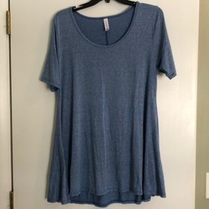 Lularoe Perfect T - Solid Blue - Medium
